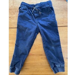 Gap Navy Pants. Drawstring Waist 3T